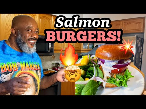 How to make Salmon Burgers! | Deddy's Kitchen