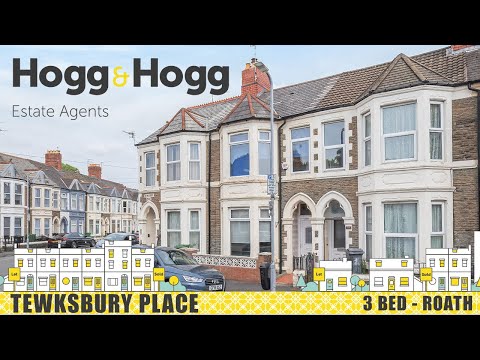 Walk-through property video tour of 48 Tewkesbury Place Cathays - Cardiff