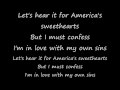 America's Suitehearts Lyrics 