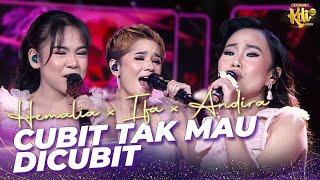 Download lagu Hemalia X Ifa X Andira - Cubit Tak Mau Dicubit | KONTES  KDI 2024 mp3
