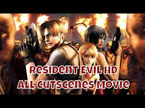 ☣Resident Evil 4 HD All Cutscenes Movie