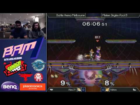 Bam 7 Melee Pools - Alex19 vs Nitten
