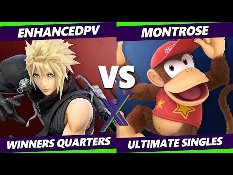 S@X 470 Winners Quarters - enhancedpv (Cloud) Vs. Montrose (Diddy Kong) Smash Ultimate - SSBU