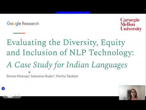 Evaluating the Diversity, Equity and Inclusion of NLP Technology: A Case Study for Indian Languages