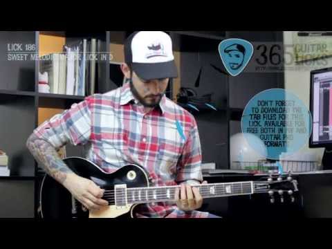Lick 186/365 - Sweet Melodic Major Lick in D | 365 Guitar Licks Project