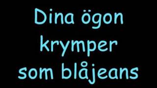 Kent - Blåjeans (Lyrics)