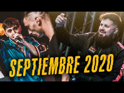 Las MEJORES RIMAS del MES de SEPTIEMBRE 2020 - ¡HISTÓRICO! | Batallas de Gallos (Freestyle Rap)