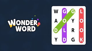 Wonder Word: Word Search Games (by Hi Studio) IOS Gameplay Video (HD)
