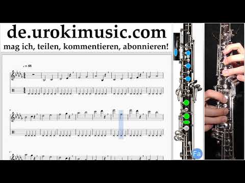 Oboe Lernen Ozuna - Dile Que Tu Me Quieres Tabulatur Teil#1 Übungen um-i995