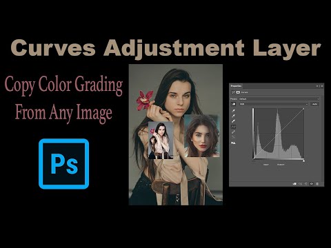 Transfer Color Grading From One Image to Another (PHOTOSHOP: CURVES ADJUSTMENT LAYER)