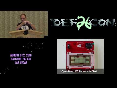DEF CON 26 BIO HACKING VILLAGE - Joel Murphy - Biohacking Village Microfluidics Badge