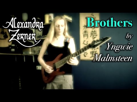 Brothers (Yngwie Malmsteen) | Guitar Cover by Alexandra Zerner