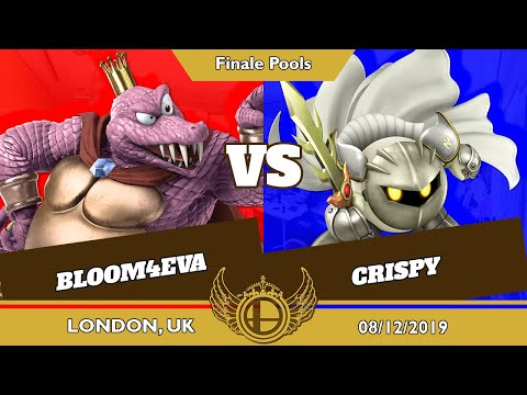 UKIE Circuit Finale - RR Pools - Bloom4Eva (Plant, Bayo, Rosa, Pit, K Rool) vs. Crispy (Meta Knight)