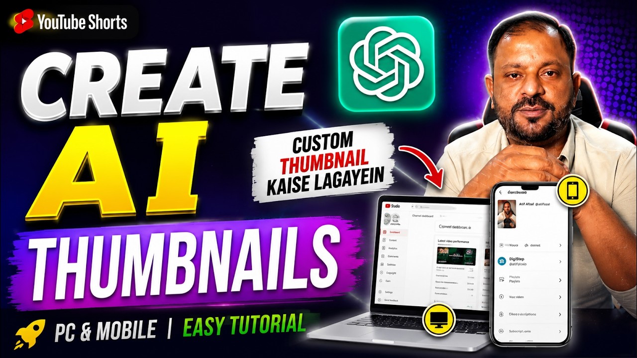 YouTube Shorts Custom Thumbnail