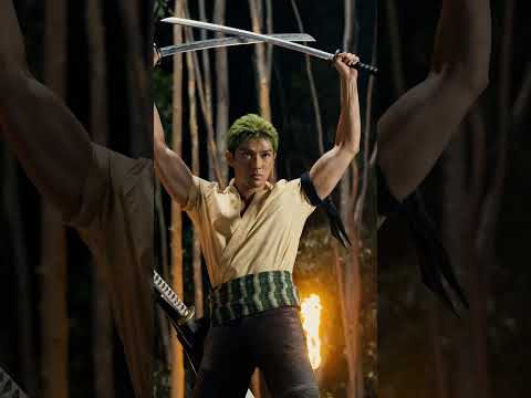 Reality of Zoro in One Piece Live Action! | #shorts #netflix