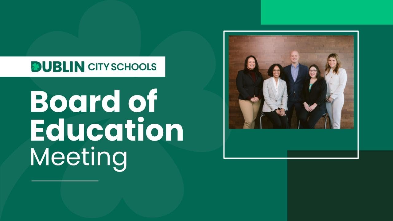 Board of Education Meeting:  October 29h 2025