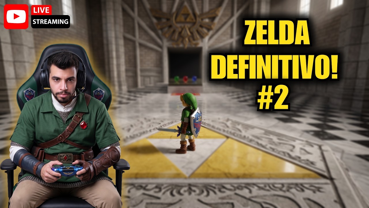 ZELDA OCARINA OF TIME PC PORT: Continuação do Guia Facilitado! 🗡️🎮 (Live)