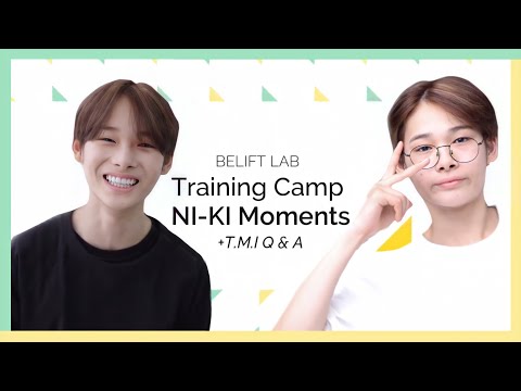 BELIFT LAB Camp NI-KI Moments +T.M.I: Dancing to TXT's PUMA/Specs/ Eating│ AVEC U