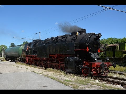 BDZ Steam locomotive 46.03, type 1-6-2 (load test)