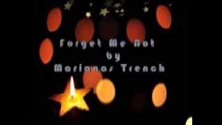 Forget Me Not Marianas Trench Lyrics