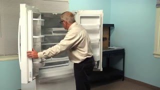 Refrigerator Repair: Replacing the Crisper Glass (Whirlpool Part # 67006878)