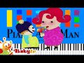 BabyTV Small Baby Boy Slow EASY Medium 4K Piano Tutorial