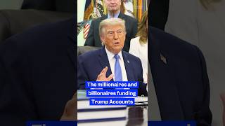 Thumbnail for Why #billionaires are giving millions to Trump Accounts. #Trump #investing #wealth #business