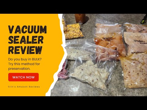 Preserve Food with a Vacuum Sealer | Honest Review on an Avid Armor Vacuum Sealer #vacuumsealer