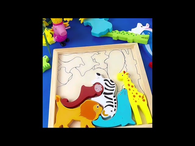 لعبة تعليم وترتيب أشكال الحيوانات البحرية