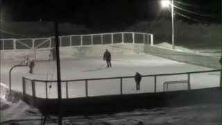 preview picture of video 'Hockey Night In Denbigh'