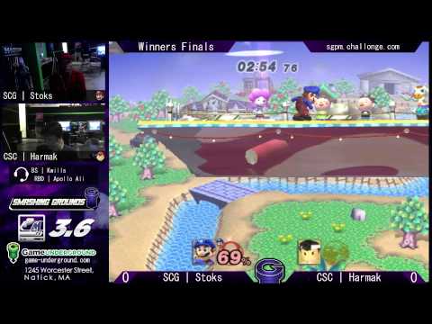 I Can't Believe It's Not Melee! What a Twist! Singles - CSC | Harmak (Ness) vs SCG | Stoks (Mario)