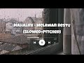 Mahalini - Melawan Restu (Slowed+Pitched)