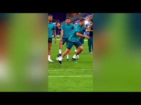Ronaldo vs zidane training