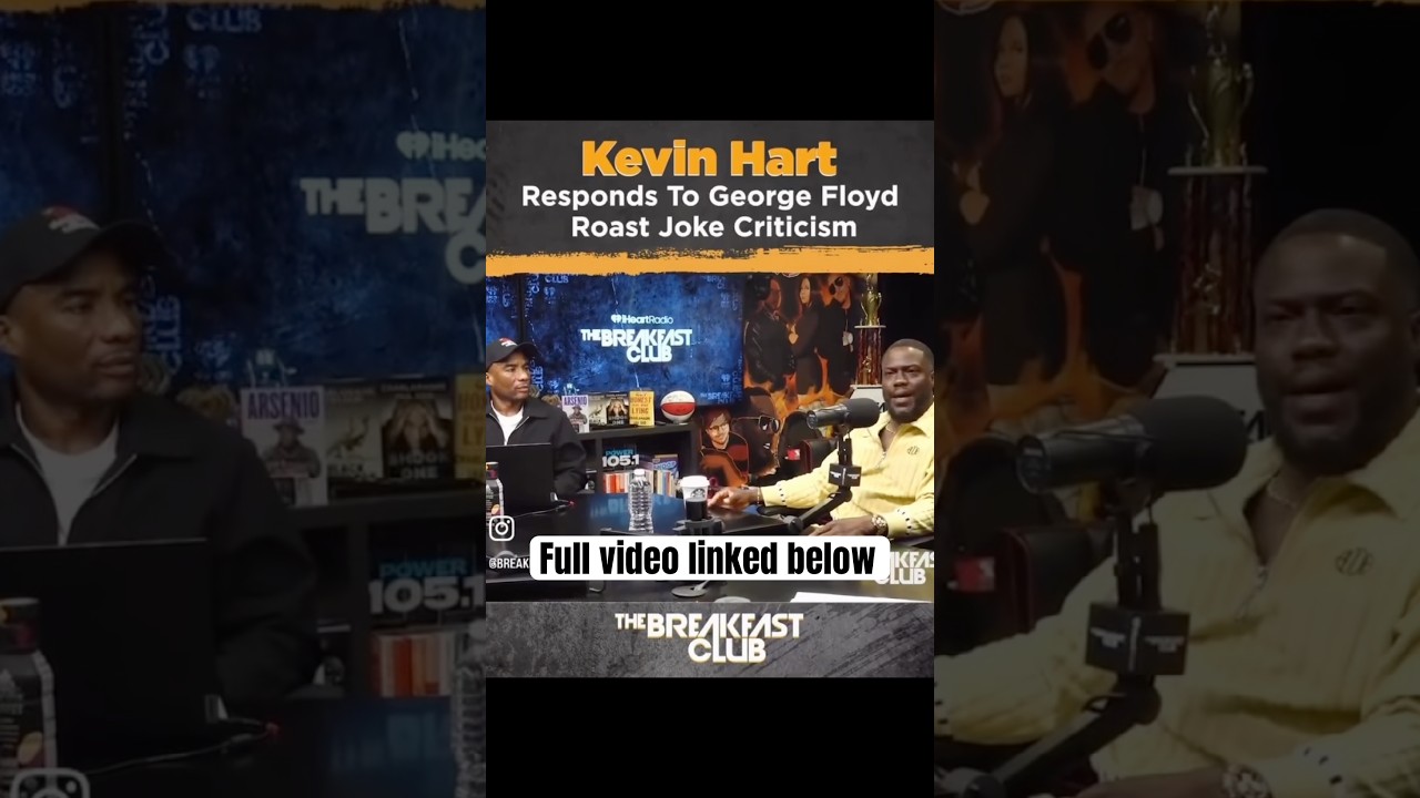 Kevin Hart responds to George Floyd joke backlash #kevinhart #thebreakfastclub #netflix ￼