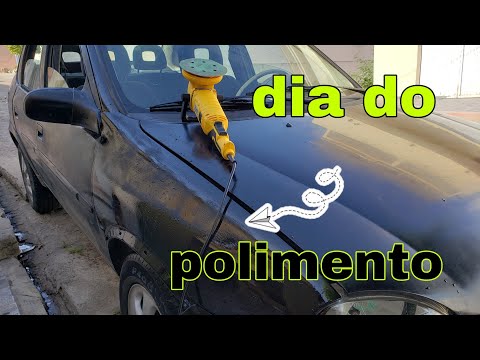 How to polish a painted car with a brush 🖌 Episode 4 of today, Corsa fender.
