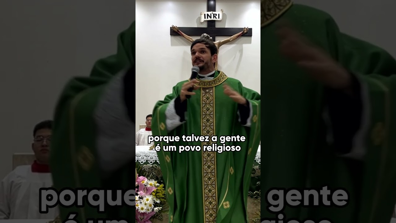 Por que vamos para igreja se a vida não muda? #padrepatrick #homilia