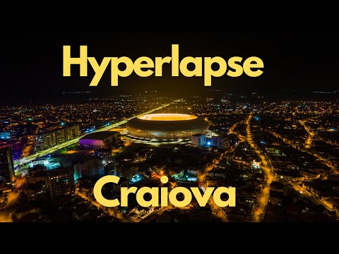 Craiova vazuta de sus - Hyperlapse mode !