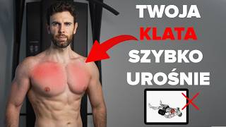 NAJLEPSZE ĆWICZENIE na DUŻĄ KLATKĘ *bez niego tracisz efekty* technika/błędy