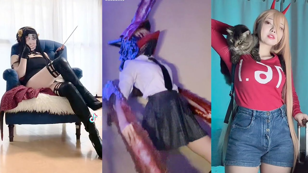 スパイファミリー x チェンソーマン コスプレ - Spy Family x Chainsaw man Cosplay #1411