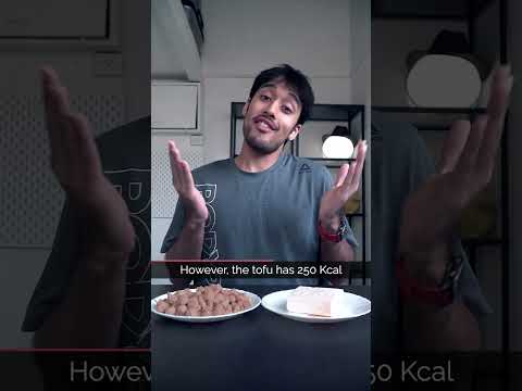 Tofu VS Soya Chunks Protein Comparison. Are they healthy?