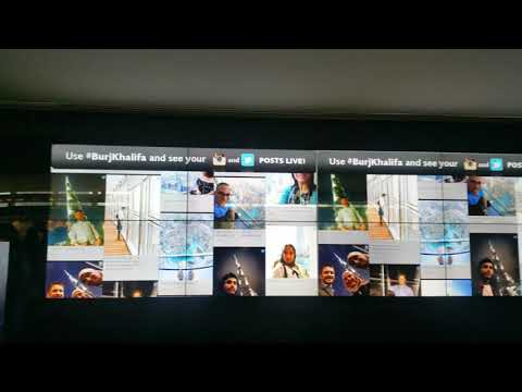 Burj  Khalifa view from the top