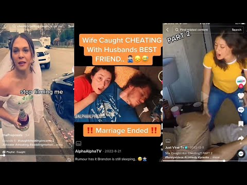 Husband caught cheating on wedding day with Her sister (TikTok) Cheater caught Red Handed 😱😱