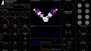 Crossplane V8 vs Flatplane V8 - 90 Degree Even Firing V8 In Engine Simulator