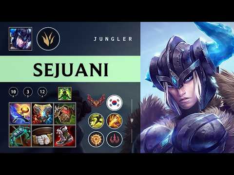 Sejuani Jungle vs Jarvan IV - KR Grandmaster Patch 26.04