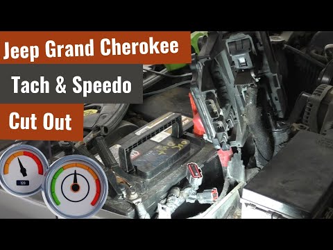 '09 Jeep Grand Cherokee - Tach & Speedometer Cut Out