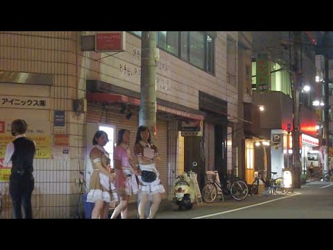Camina por el distrito de entretenimiento para adultos de Osaka el miércoles por la noche★Nishinakajima Minamikata