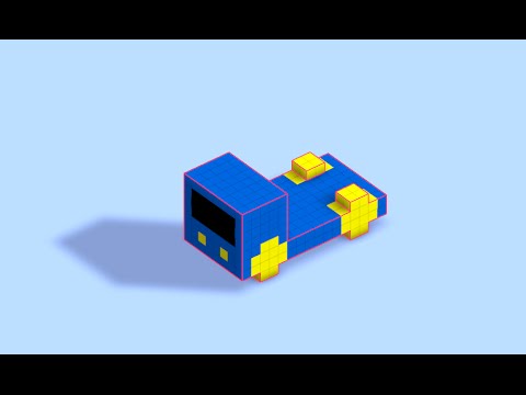 27.12.2015 Voxel Cars Prototype #1 (Hyperlapse)