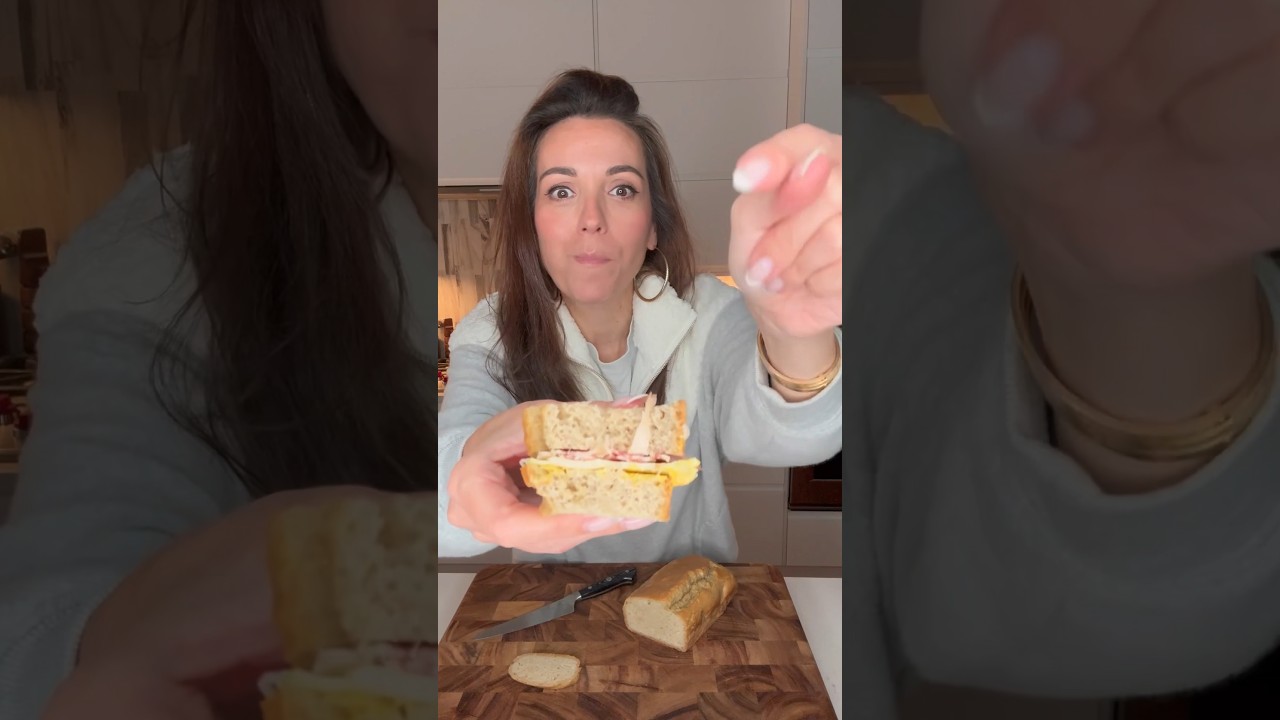 I can’t stop making this Almond Flour Bread #shorts #keto #lowcarb