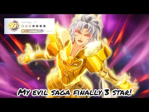 Saint Seiya EX - Evil Saga 3 Star Test at PvP Arena / Duel and Legion Boss!