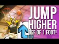 The Secret To DUNKING Off One Foot JUMPING HIGHER